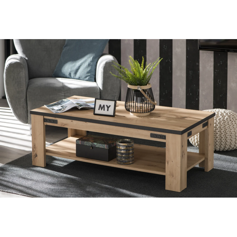 la table basse au design épuré et élégant