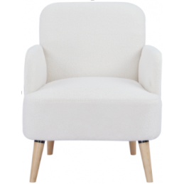 le fauteuil blanc, gris...