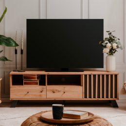 Meuble tv oak / anthracite