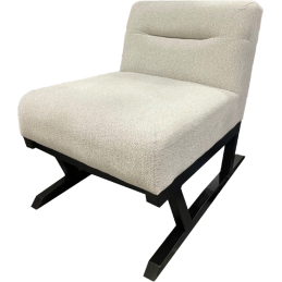 Fauteuil coloris blanc