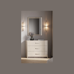 Commode 3 tiroirs + miroir...