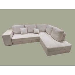 Le canapé d'angle...