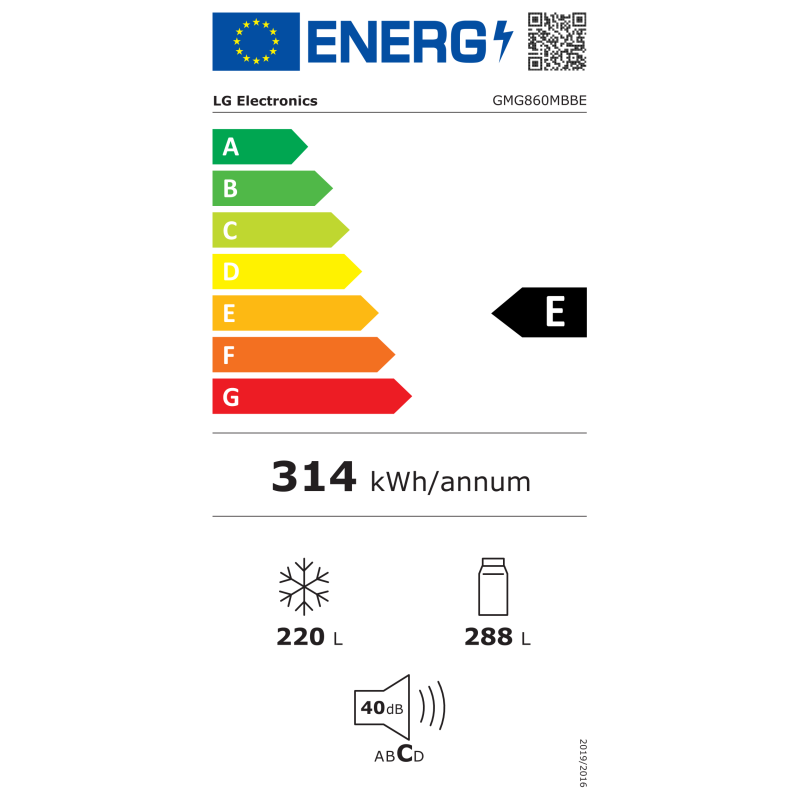Réfrigérateur LG GSGV81EPLL InstaView – Porte Vitrée, Distributeur De Glaçons, Technologie Inverter