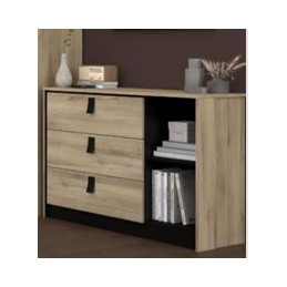 COMMODE 3 TIROIRS - COLORIS...