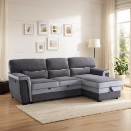 SALON D'ANGLE CONVERTIBLE...