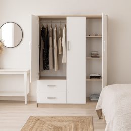 Armoire 4 portes + 2...