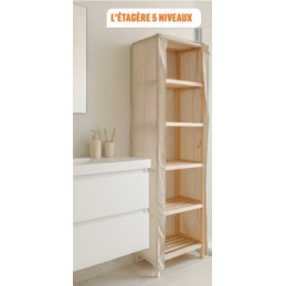 Étagère à 5 niveaux – Pin...