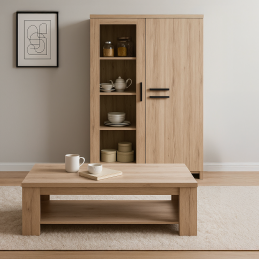 Table basse avec plateau...