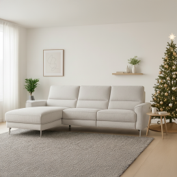 Le salon d'angle avec 1...