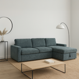 Le canapé d'angle...