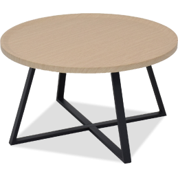 La table basse ronde.