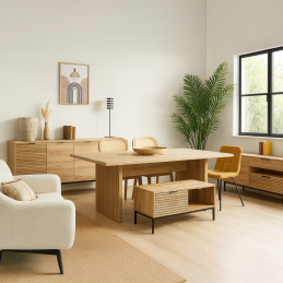 Buffet Moderne Chêne et...