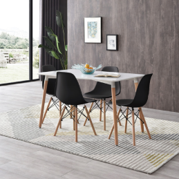 Ensemble table rectangle...