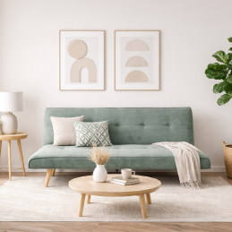 Canapé convertible en lit -...