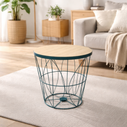 La table basse panier...