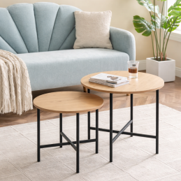 Table basse 2 niveaux -...