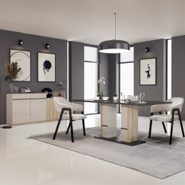 Buffet 3 portes - Coloris...