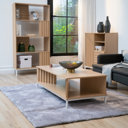 Bibliothèque 4 étagères –...