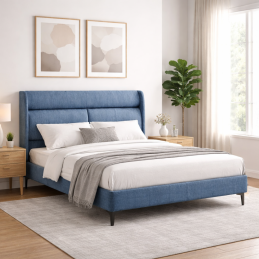 Lit 140 x 190 cm + sommier...