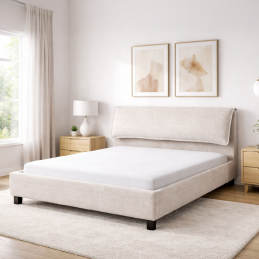 Lit 140 x 190 cm + sommier...