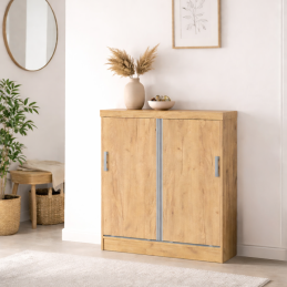 Le meuble à chaussures.