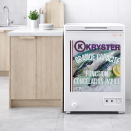 CONGÉLATEUR COFFRE - 98L -...