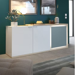 Buffet au design moderne.