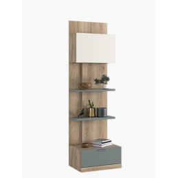 Bibliothèque 1 abattant 1...