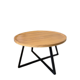 Table basse ronde – Effet...