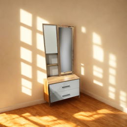 Coiffeuse avec miroir,...