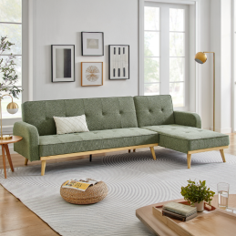 Canapé d'angle convertible...