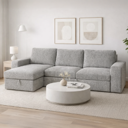 Salon d'angle convertible...