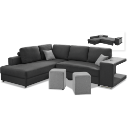 Le canapé d'angle...