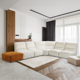 Salon d'angle modulable - 6...