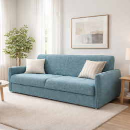 Le canapé 3 places...