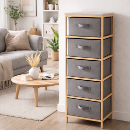 Étagère de rangement en pin...