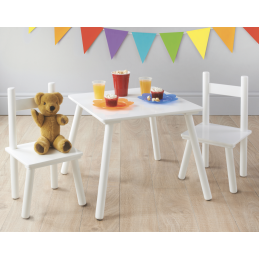Table + 2 chaises enfant