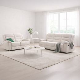 Canapé 3 places avec 2...