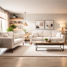 Canapé 3 + 2 places -...