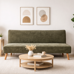 Le canapé lit en petit...