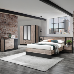 Ensemble lit 140 x 190 cm +...