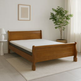 Lit en bois massif 140 x...