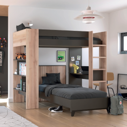 Chambre enfant – lit simple...