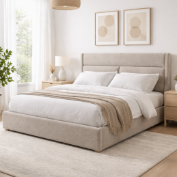 Lit 160 x 190 cm avec...