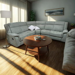 Salon d'angle avec relax...