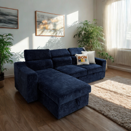 Salon d'angle convertible...