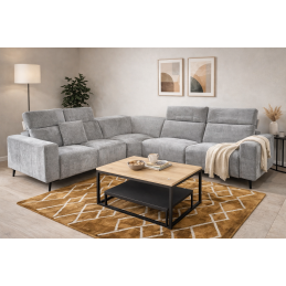 Salon d’angle 5 éléments -...