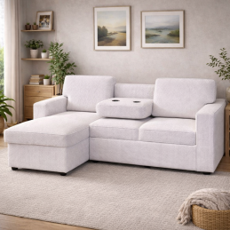 Canapé d’angle convertible...