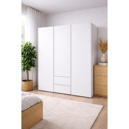 Armoire 3 portes 2 tiroirs...