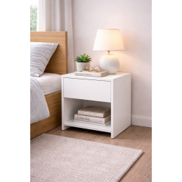 Chevet 1 tiroir 1 niche